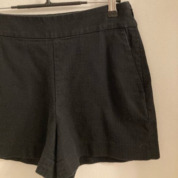 J. Crew Factory Basketweave Short with Size Zip - Black Size 2 - Picture 4 of 7